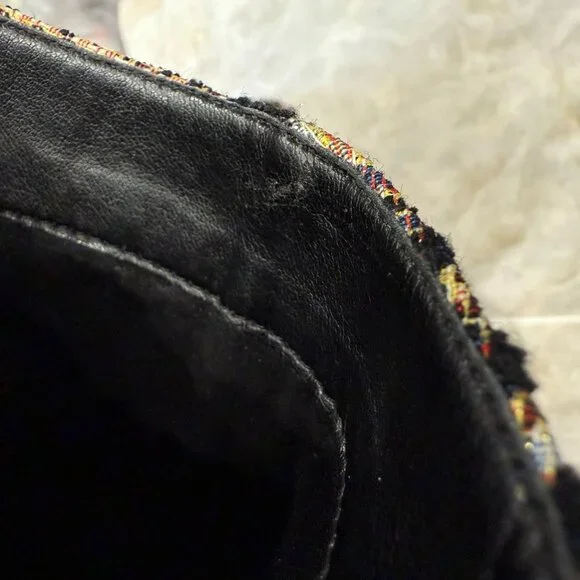 Sam Edelman for Anthropologie Corra Tapestry Ankle Boots Sz 7 - Picture 13 of 16